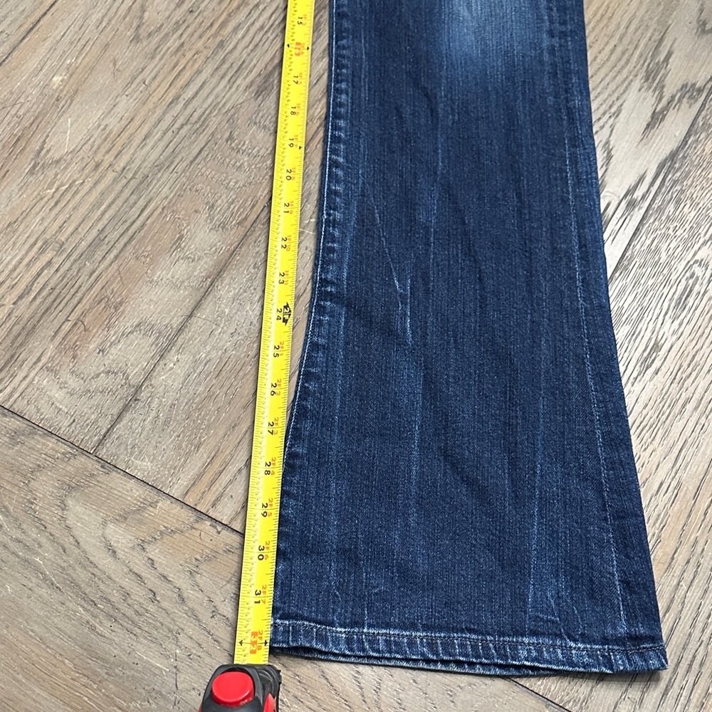 Citizens of Humanity Kelly Dark Wash Bootcut Denim Jeans Y2K Low-Waist - Picture 10 of 12